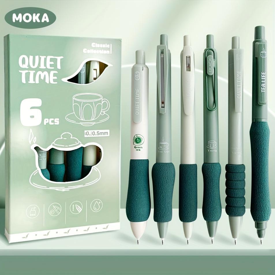 0.5mm Ink Gel Pens, 6pcs Set Stress Relief Dopaamine, Student Writing Pens, Office Stationery Supplies