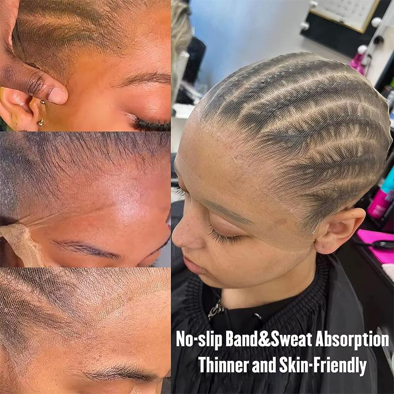 Invisible Hd Wig Cap Thin Stocking Cap Nylon Stretch Mesh Hd Wig Caps Hair Net For Weave Sheer Hd Wig Cap For Wig