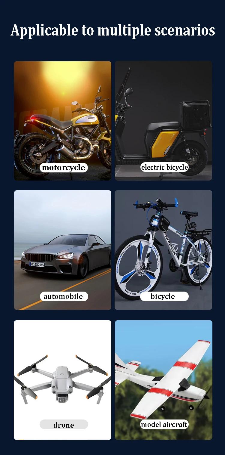 Wireless LED Strobe Lights RGB USB Charge IP65 Waterproof Anti-Collision for Car Motorcycle Drone & RC Aircraft Bike Wireless LED Strobe Lights RGB USB Charge IP65 Waterproof Anti-Collision for Car Motorcycle Drone & RC Aircraft Bike