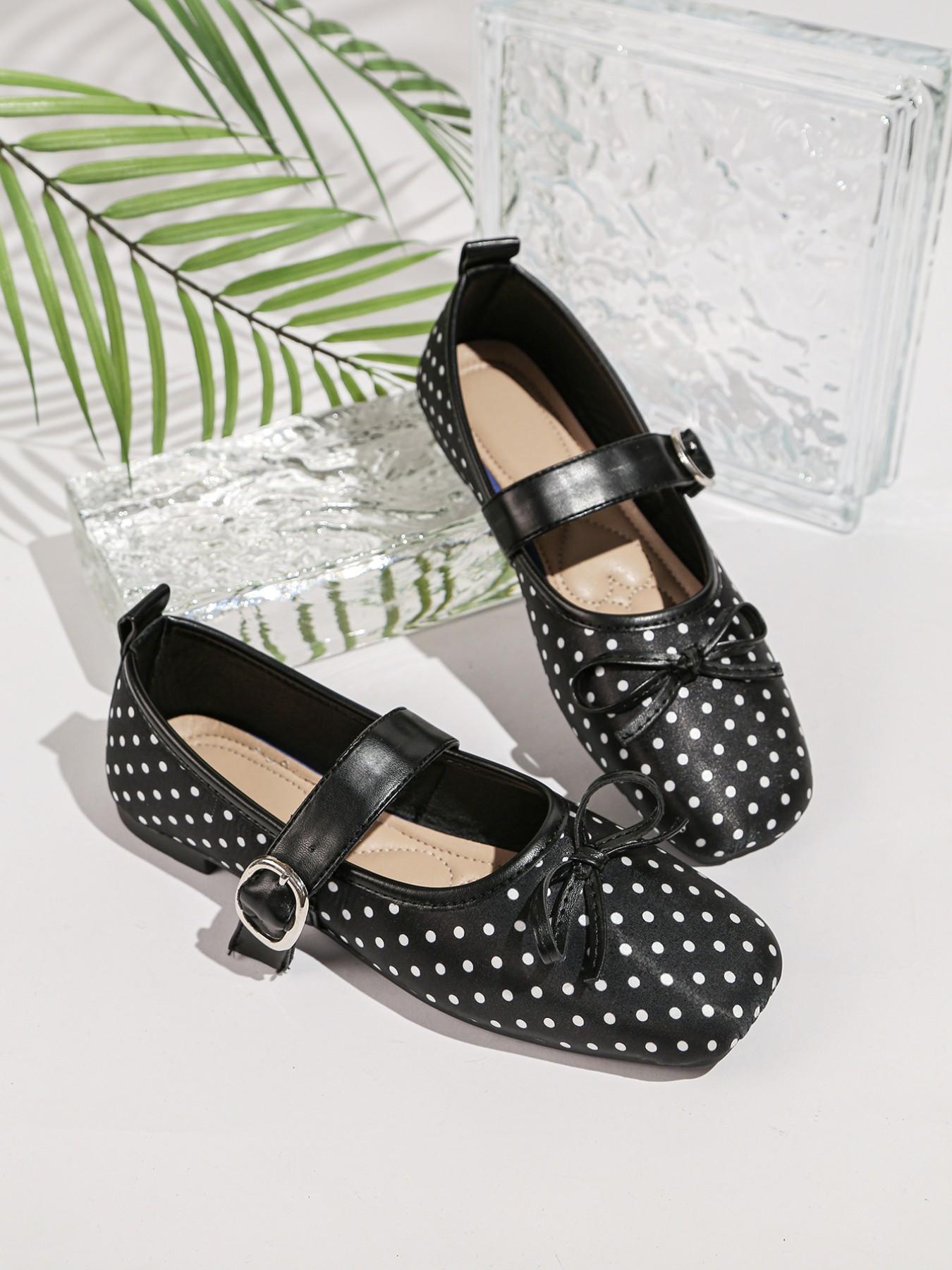 2026 New Polka Dot Mary Jane Shoes, Vintage Versatile, Soft Sole Comfortable, All Seasons Wearable