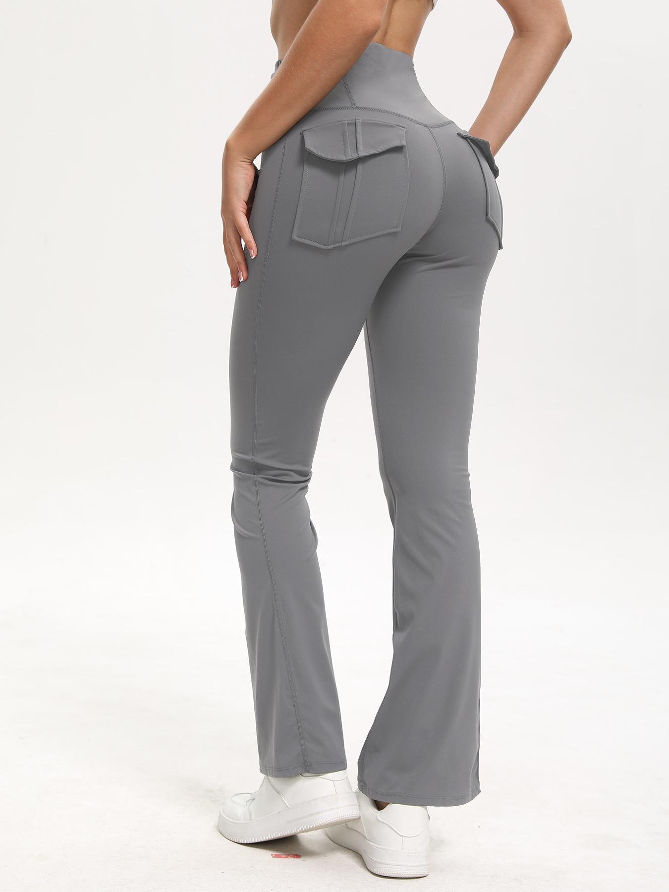 3PCS Women's Flared Leggings with Pockets Women's Flared Sweatpants Fitness Leggings Butt Lifting Fitness Yoga Leggings Track Sporty Pants Grey Sweatpants Women Streetwear Durable Stretchy Exercise Pants Activewear Outdoor Season Versatility 3PCS Women's Flared Leggings with Pockets Women's Flared Sweatpants Fitness Leggings Butt Lifting Fitness Yoga Leggings Track Sporty Pants Grey Sweatpants Women Streetwear Durable Stretchy Exercise Pants Activewear Outdoor Season Versatility