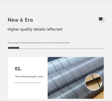 Peel and Stick 3D Wood Grid Wall Panel Thick Waterproof Vinyl Sound Insulation Retro Wallpaper for Home Living Bedroom Decor