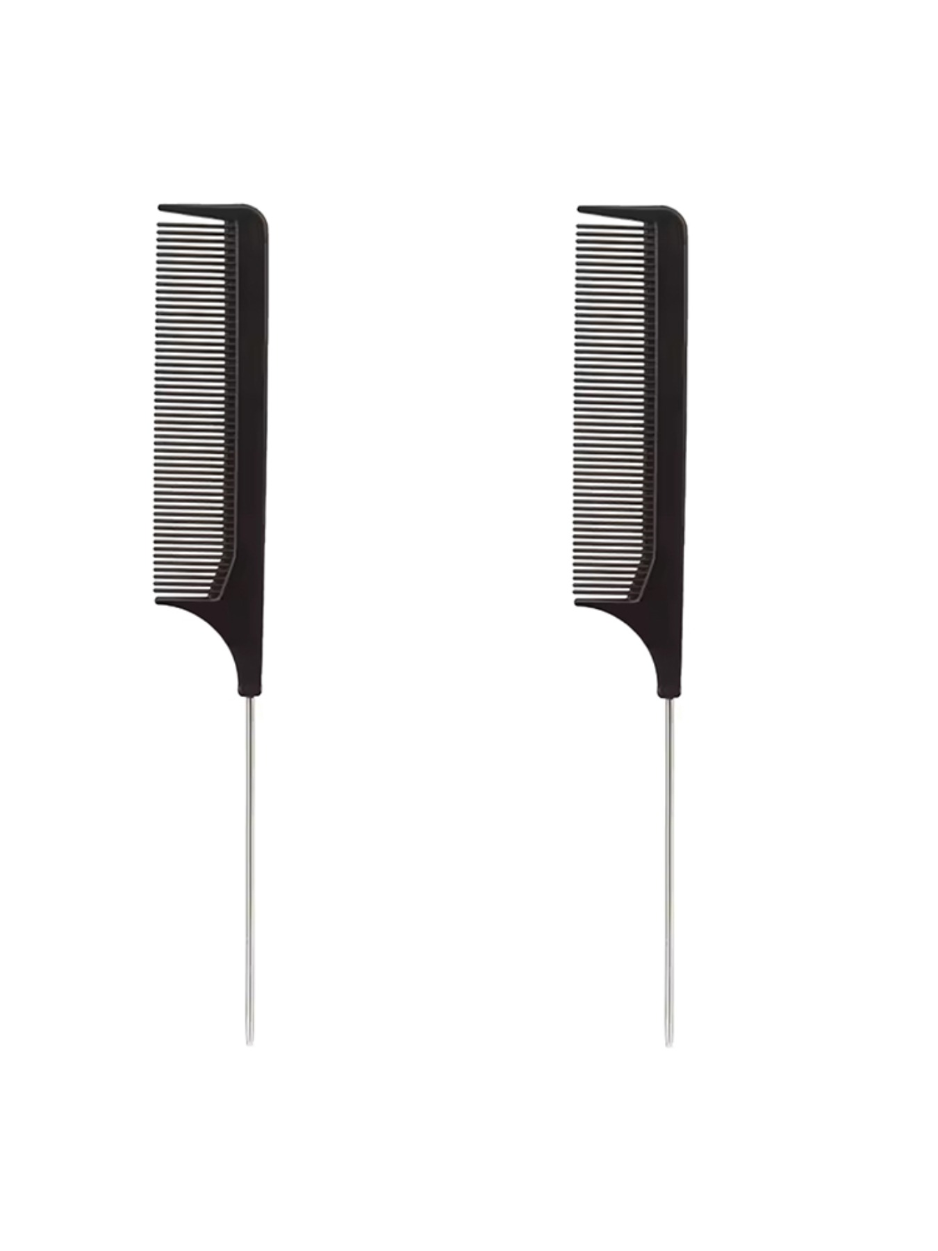 Anti-Static Comb Set, Fine Tooth Dense Combs, Steel Needle Tail Comb, Hair Styling Tool for Home and Salon Use