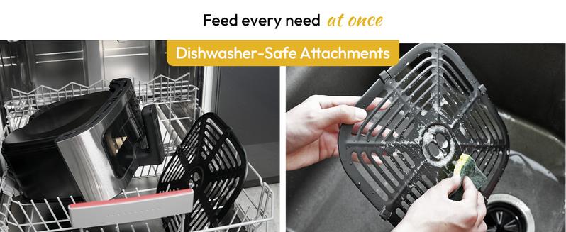 MIRASTON 8.5QT Large Capacity Digital Touchscreen Air Fryer, 8 Cooking Presets, Durable Stainless Steel, Visible Cooking Window, Nonstick Basket, 1500W, Holiday Haul MIRASTON 8.5QT Large Capacity Digital Touchscreen Air Fryer, 8 Cooking Presets, Durable Stainless Steel, Visible Cooking Window, Nonstick Basket, 1500W, Holiday Haul