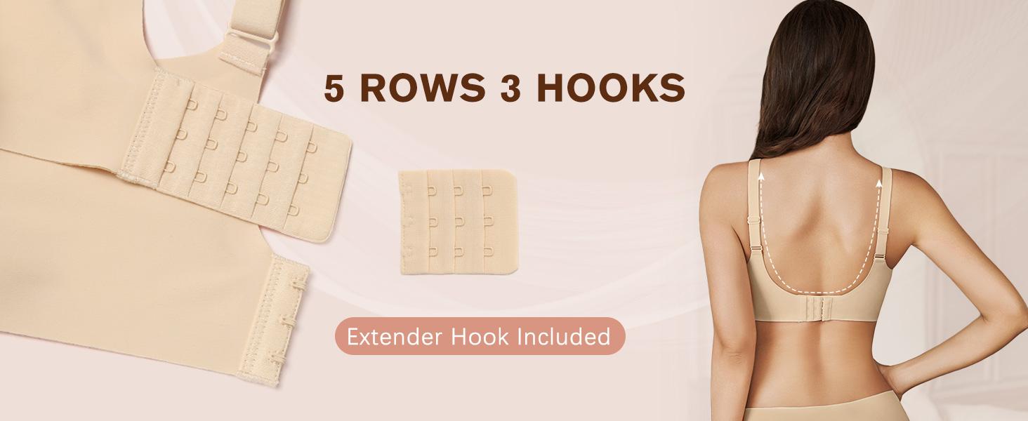 Avidlove Wireless Bras for Women No Underwire V Mesh Bralette Seamless Comfortable Bra Push Up Full Coverage Everyday Bras