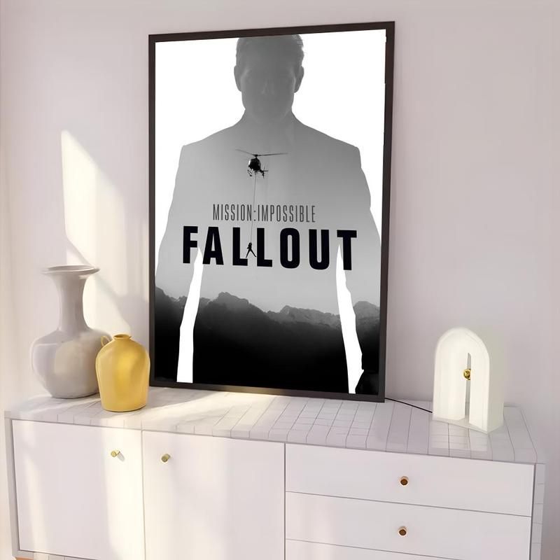 Hot Mission Impossible The Final R-Reckoning Poster Collectibles as gifts for relatives and friends Home decor bedroom living room Wall posters suitable for bars restaurants dessert shops fast food restaurants Fade-resistant non-slip wall stickers