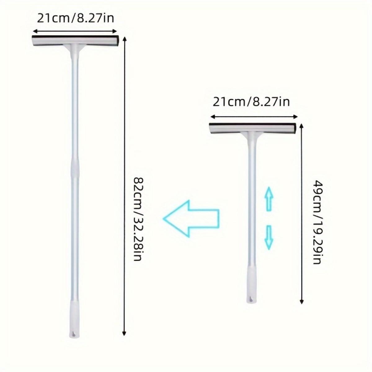 Adjustable Extendable Dual-Sided Window Brush, Efficient Glass & Frame Cleaner Tool, Multifunctional Window Cleaning Brush