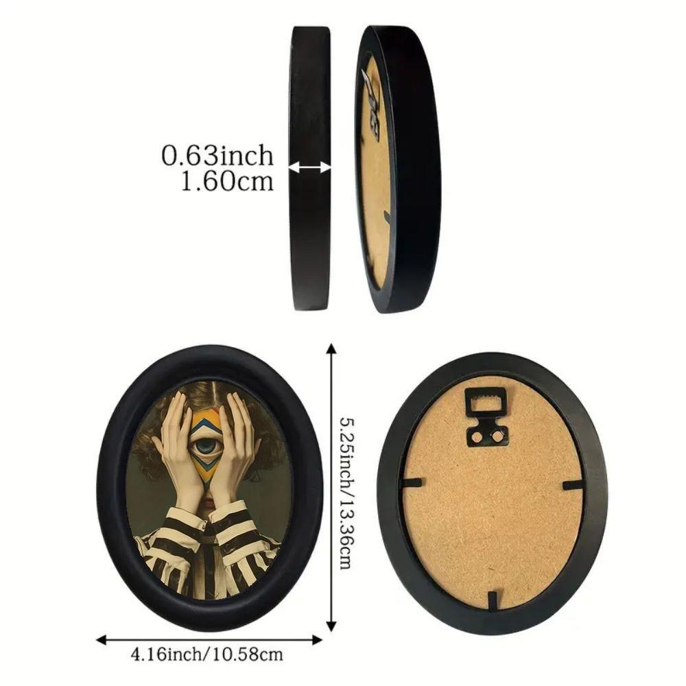 Vintage Art Style Fantasy Eye Design Abstract Face Design Wall Decor, Perfect for Halloween Christmas Thanksgiving Home Office Decoration, Room Accent, Modern Home Decor