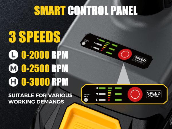 SOARFLY 1200NM (900FT-LBS) Cordless lmpact Wrench, For Automobiles, Trucks, 2x 4.0Ah Batteries, Fast Charger, 3000RPM, 5 Sockets & 1 Extension Bar