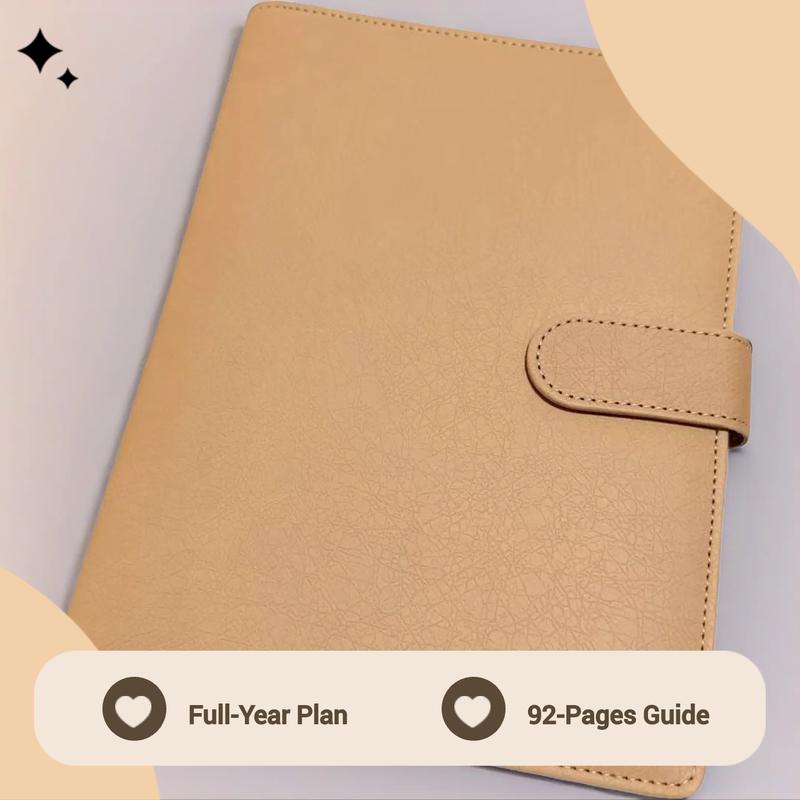 Latest Version 2026 Full-Year Planning Toolkit, 104 Pages Life Area Simple Planner, Personal Schedule Memo Gift, Large Capacity Gift Box with Paperclips, Stickers, Calendar, 104 Pages Planner