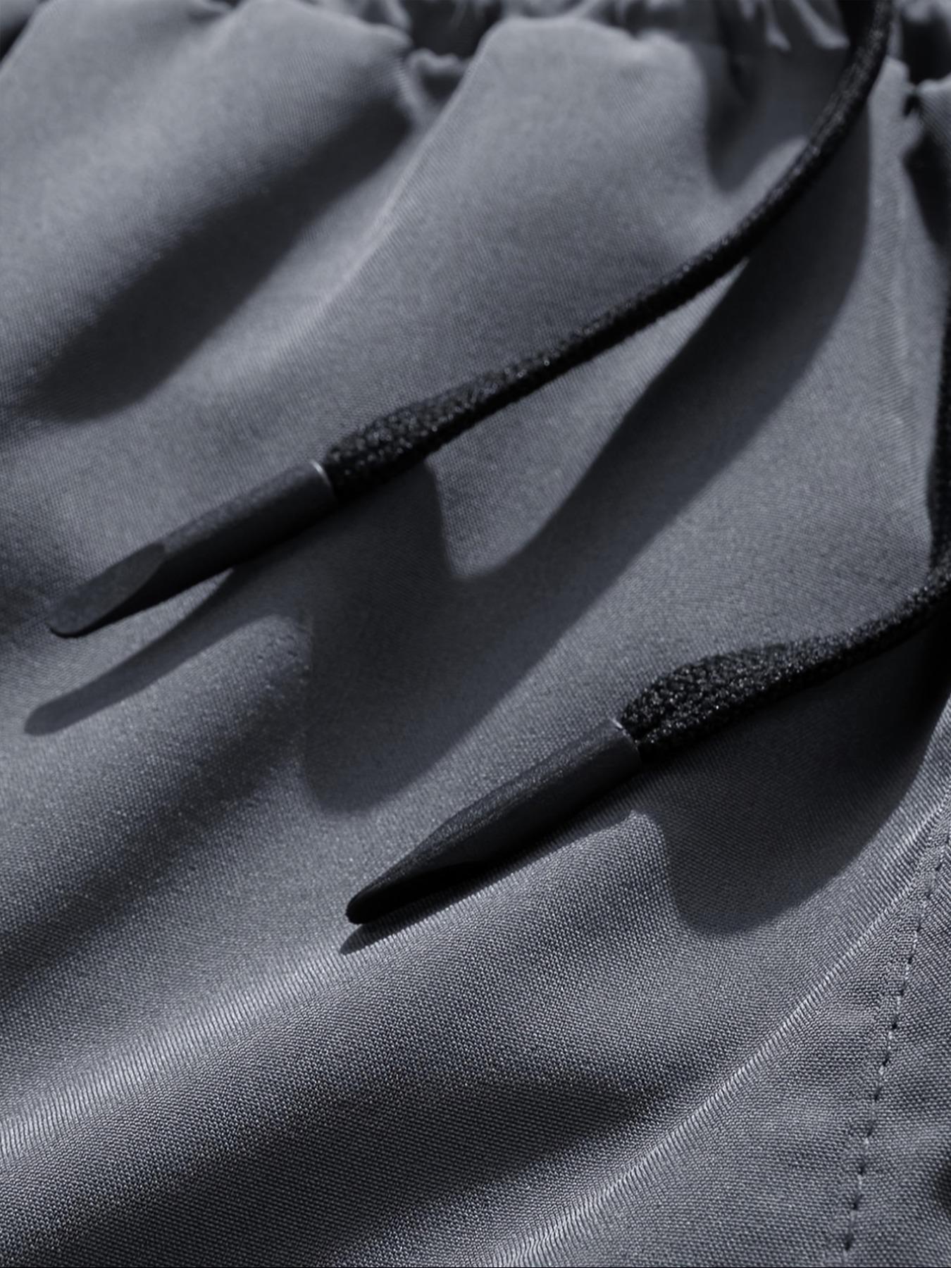 Men's Letter & Bull Head Print 2 in 1 Double Layer Drawstring Waist Gym Shorts, Regular Fit Casual Comfortable Breathable Quick Drying Anti Exposure Pocket Shorts for Gym Workout Running, Men's Bottoms for Summer SpringStatements