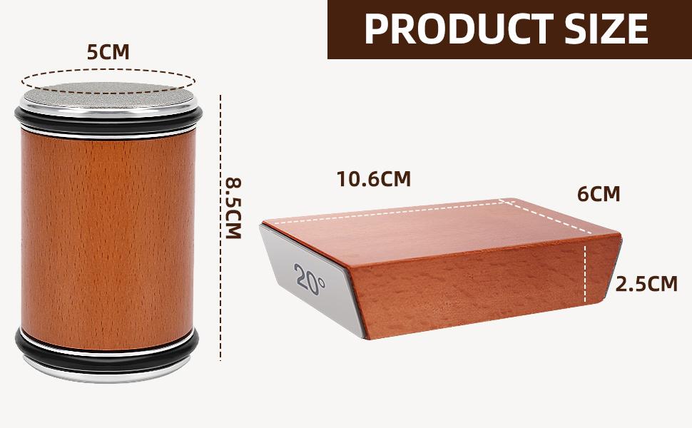 Rolling Knife Sharpener Kit, Knife Sharpening Tool, Roller Knife Sharpener with Diamond Stone for Kitchen, Wooden Rolling Knife Sharpener, Rolling Knives Sharpeners with Angle 15° & 20° for honing knives