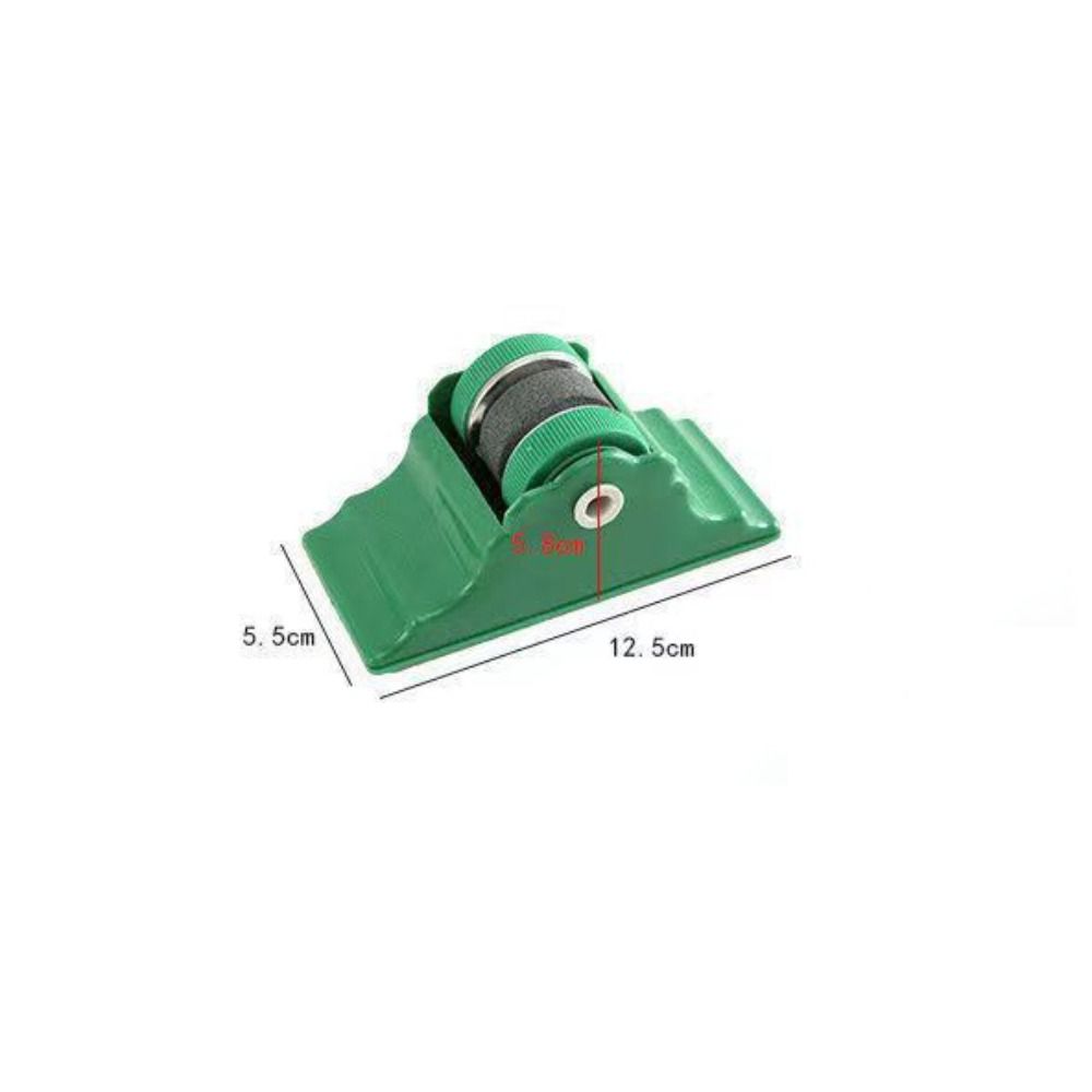 Base Kitchen Sharpening Tool Portable Self-adhesive Sharpening Stone ABS and Grinding Wheel Save Labour Kitchenware Sharpener
