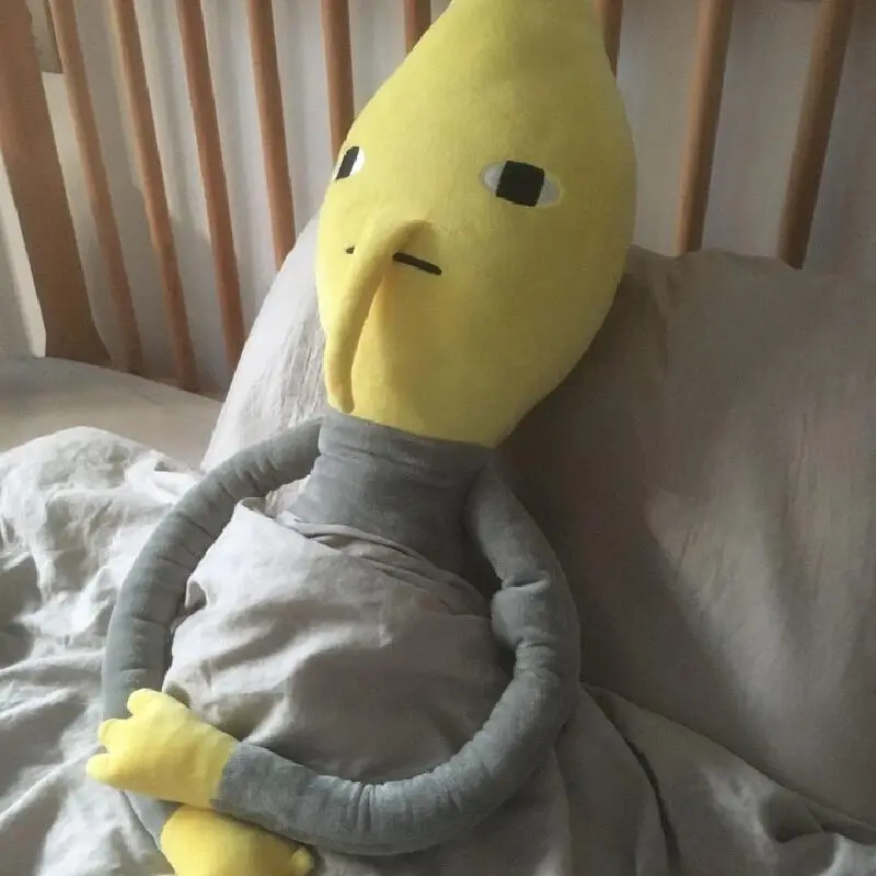 2026 New hot item   Long Legged Lemon Plush Toy With Adjustable Limbs 116cm Large Funny Stuffed Doll Soft Pillow Decor Kids Birthday Gifts