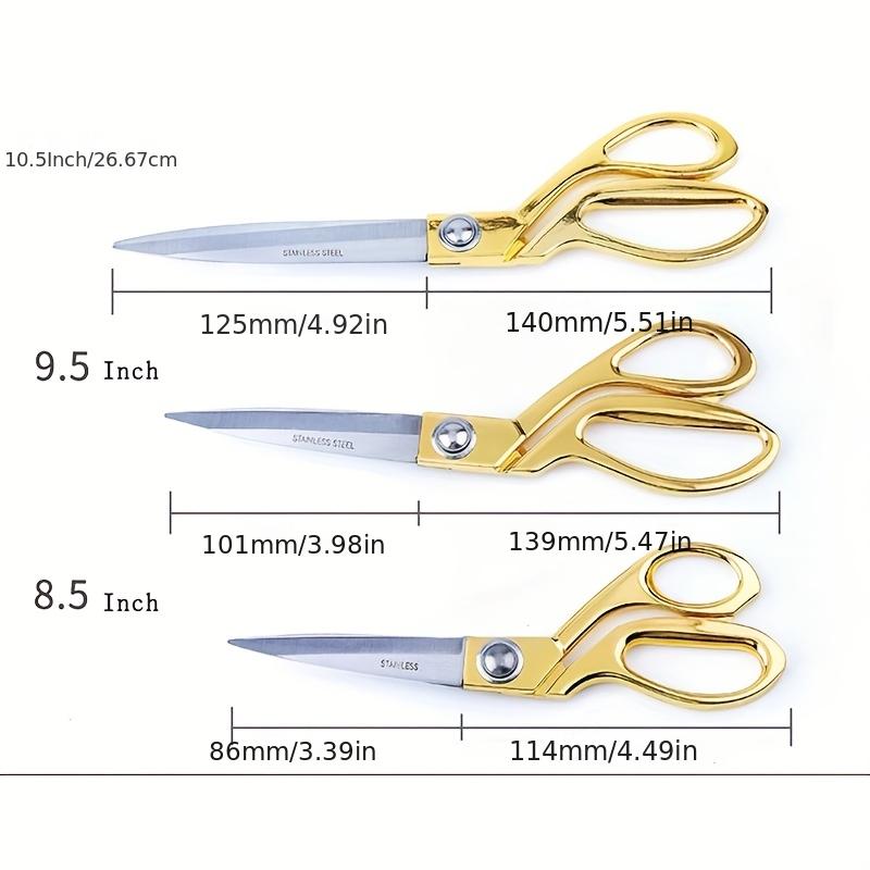 Professional sewing scissors Tailor fabric needle thread leather scissors Stainless steel sharp not hurt hands