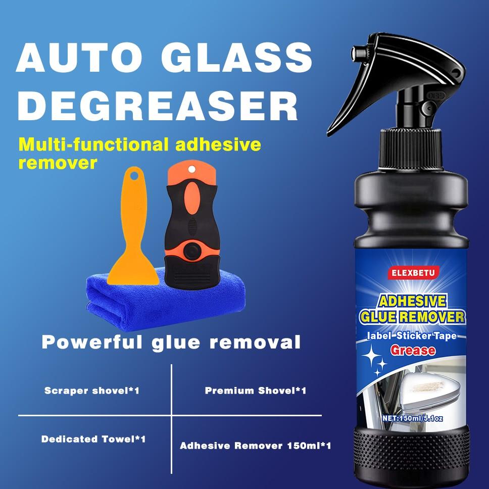 Jstree Car Adhesive Remover, Strong Adhesive Remover for Tape & Double-Sided Tape, Residue Cleaner, Home Glass Adhesive Removal, 150ML