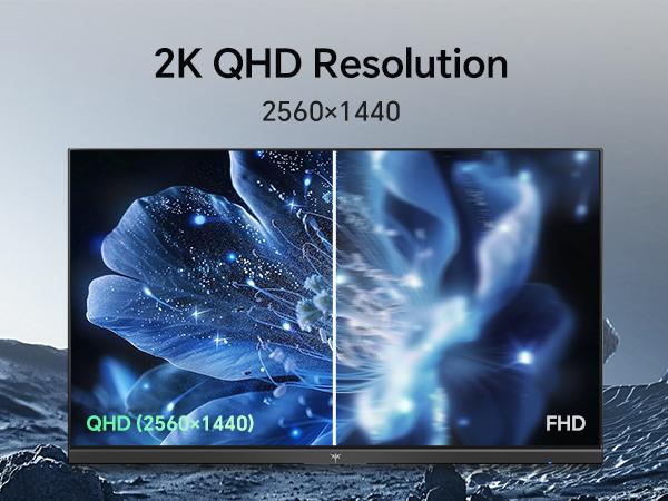 KTC 27 Inch 2K QHD 100Hz IPS Panel Computer Monitor, Overclocked to 120Hz PC Monitor, 2K 2560*1440P PC Gaming Monitor for Home Office, Adaptive-Sync Support, HDR10, Tilt Adjustable, H27D9