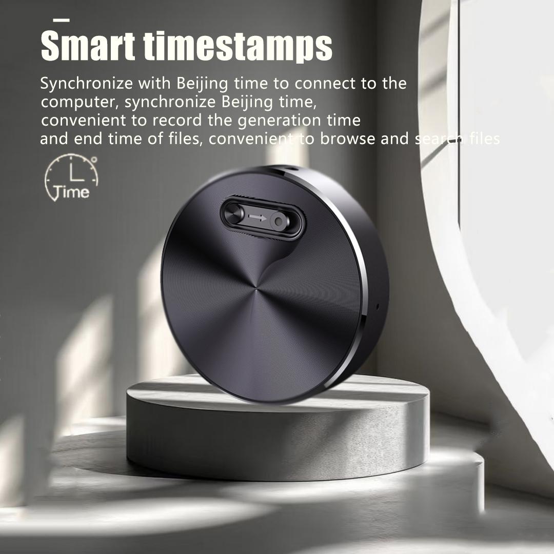 Smart Voice Recorder – One-Touch Recording, HD Noise Reduction,Long Battery, Large Storage, Support voice to text