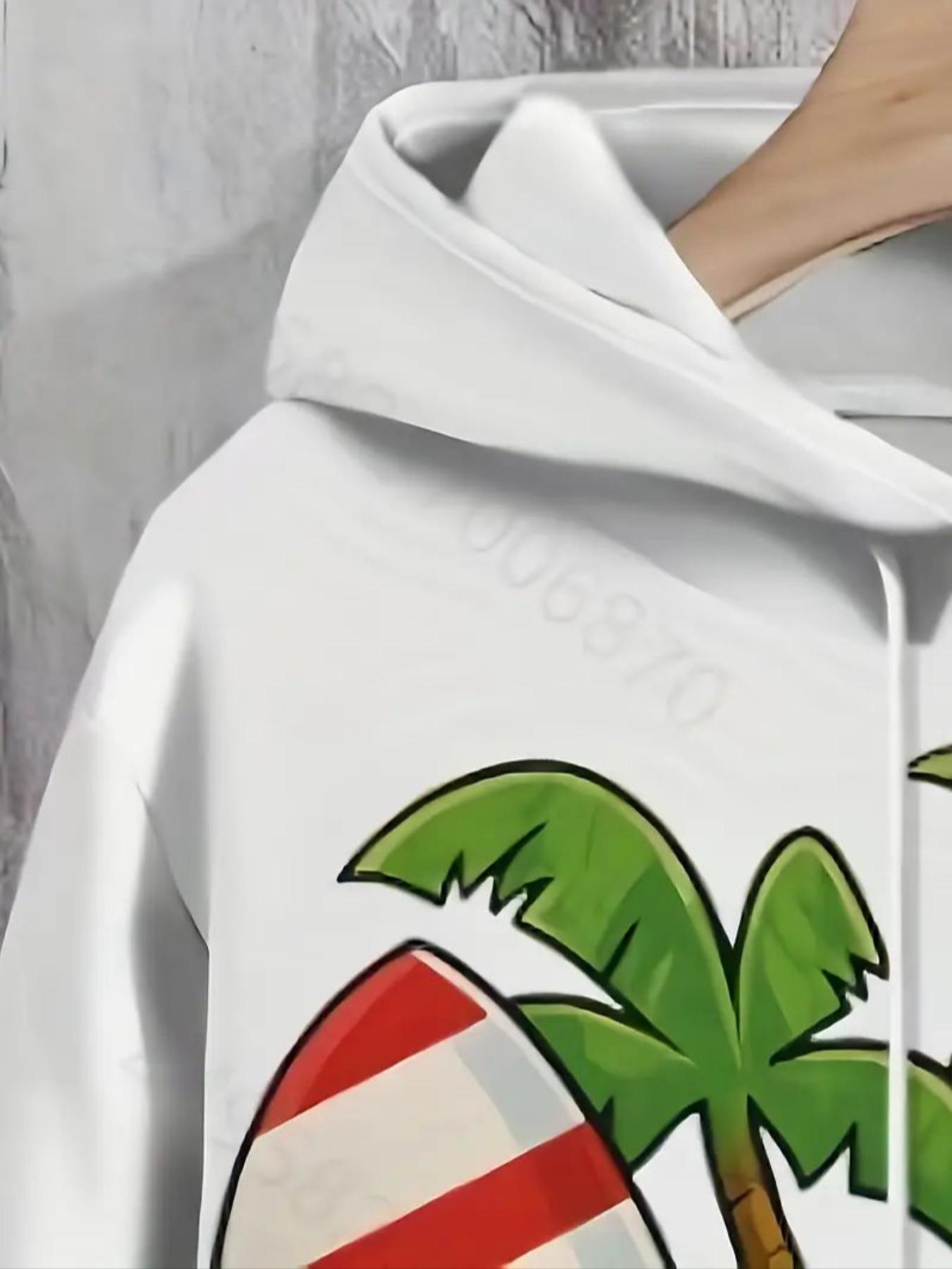 Men's 3D Printed Hoodie and Pants Set, Casual Sportswear for Spring & Fall, Regular Fit Long Sleeve, Christmas Essential