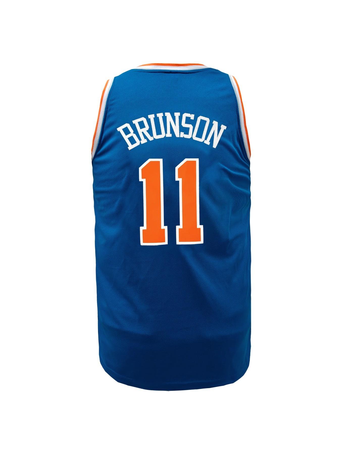 KTYSDE Men's New York Basketball Jersey Brunson 11 Stitched Breathable Sports Vest Game Day Fan Gift KTYSDE Men's New York Basketball Jersey Brunson 11 Stitched Breathable Sports Vest Game Day Fan Gift