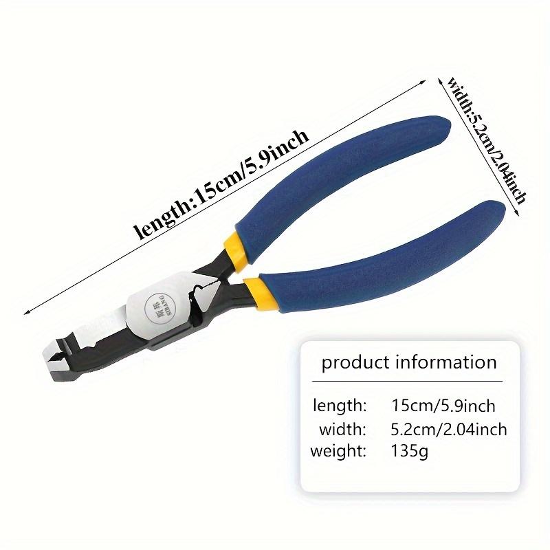 1PC Multi‑Functional Screw Pliers, Special Nail‑Removing Pliers for Rusted & Stripped Screws, Woodworking Pliers for Pulling Damaged, Rusted and Stripped Nails, Ideal for Home Decoration, Industrial Machinery Maintenance and Old Screw Removal