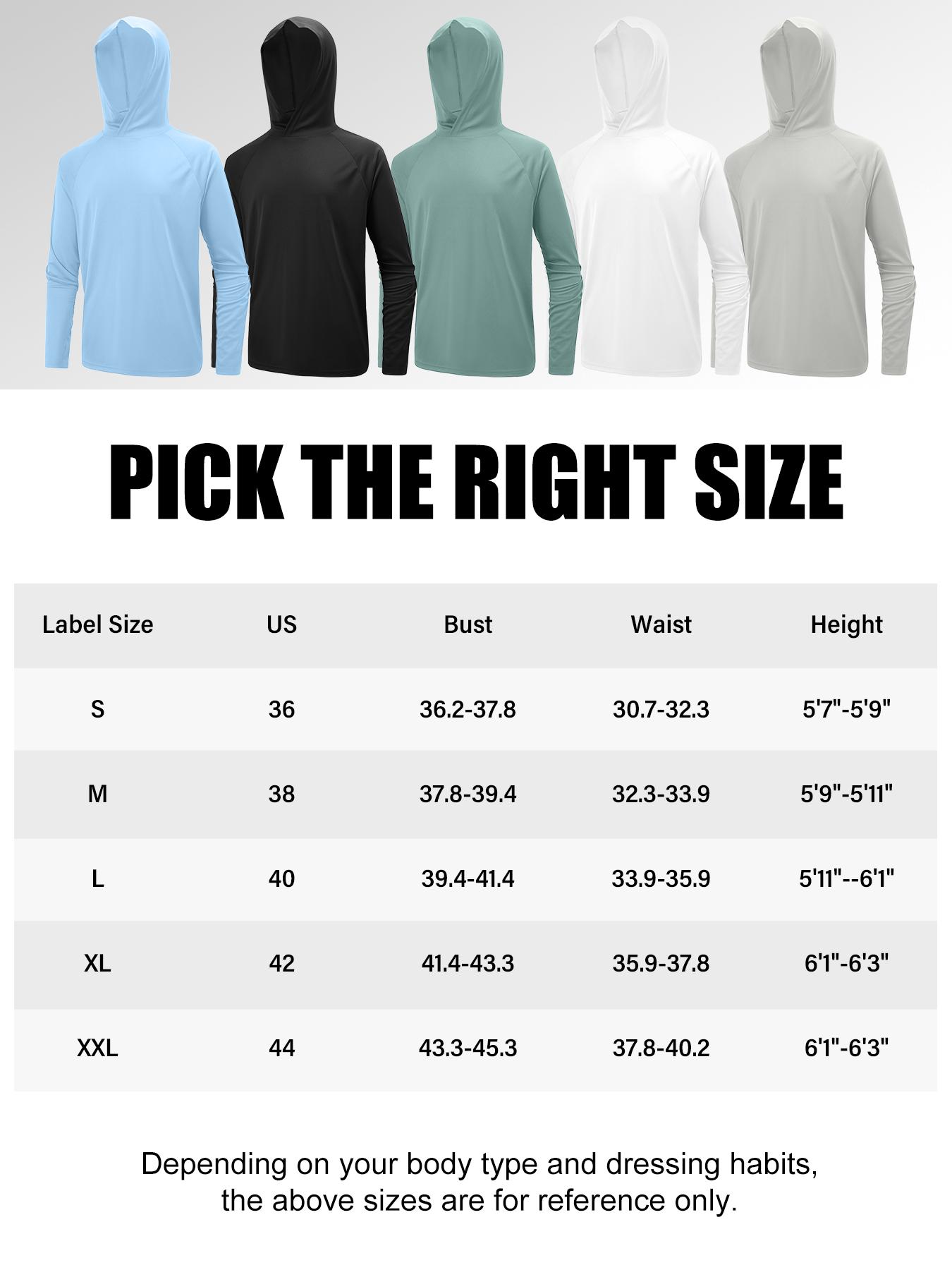 TELALEO 5 value pack Men&rsquo;s Athletic Hooded Long Sleeves &ndash; Quick Dry Running Shirts with Thumb Holes Sports Activewear Set