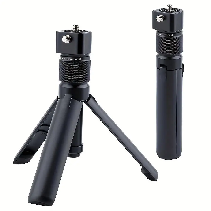 Multifunctional Rotatable Handle Tripod Suitable for Sports Cameras, UEGOGO Bullet Time Rotating Handle Selfie Stick And Tripod Compatible for Insta360 X3/X4/X5, for DJI Pocket 3, for Gopro