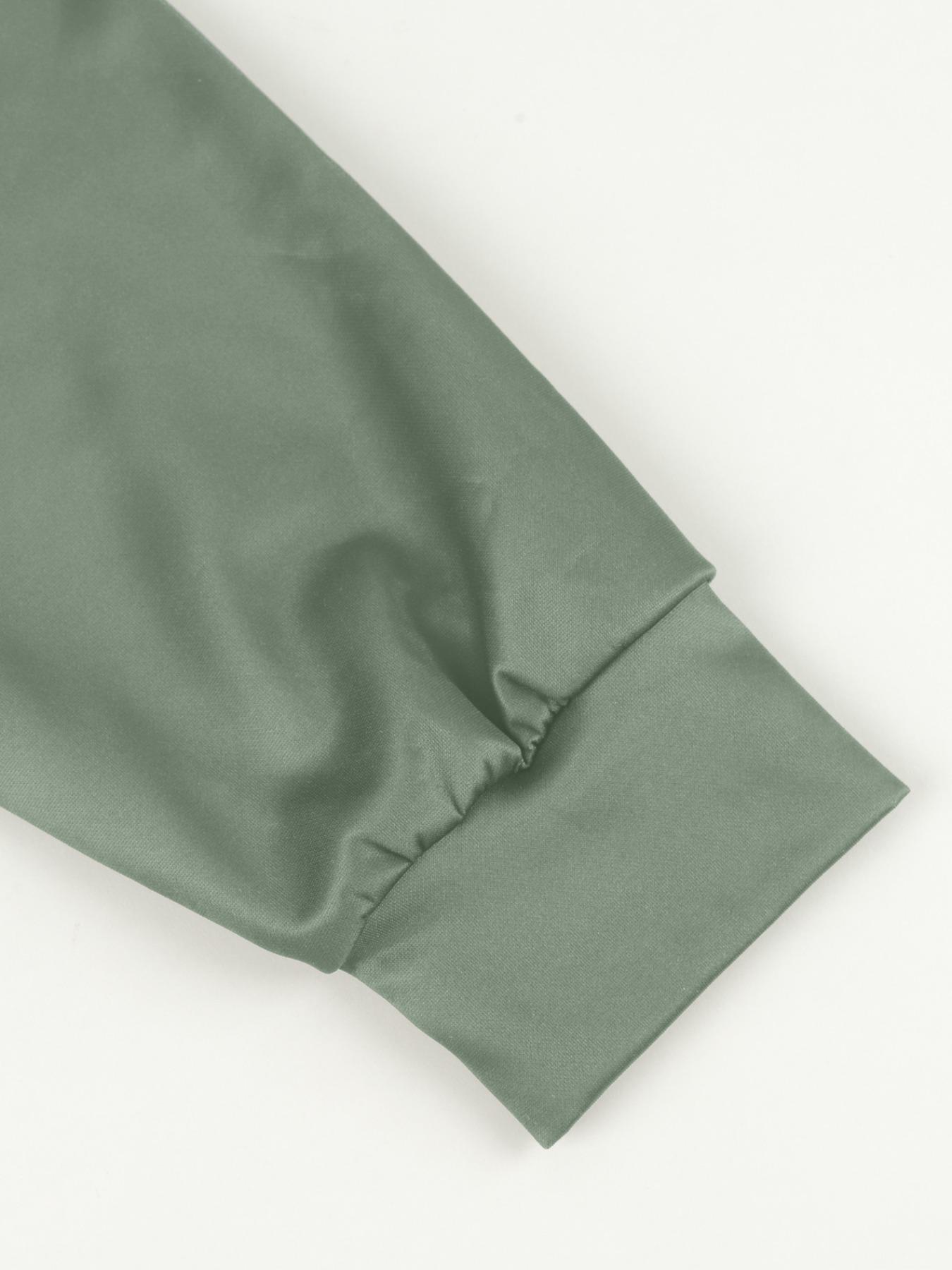 Plus Size Letter Print Women's Crew Neck Long Sleeve Sweatshirt, Loose Fit Graphic Pullover for Fall & Winter, Casual Fashion Top