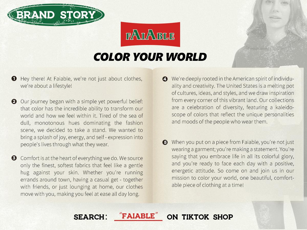 FAIABLE Heavyweight Vintage Pullover with Long Sleeves for Skateboard Enthusiasts, Perfect with Leggings - Bleach Resistant, No Detergent Required!