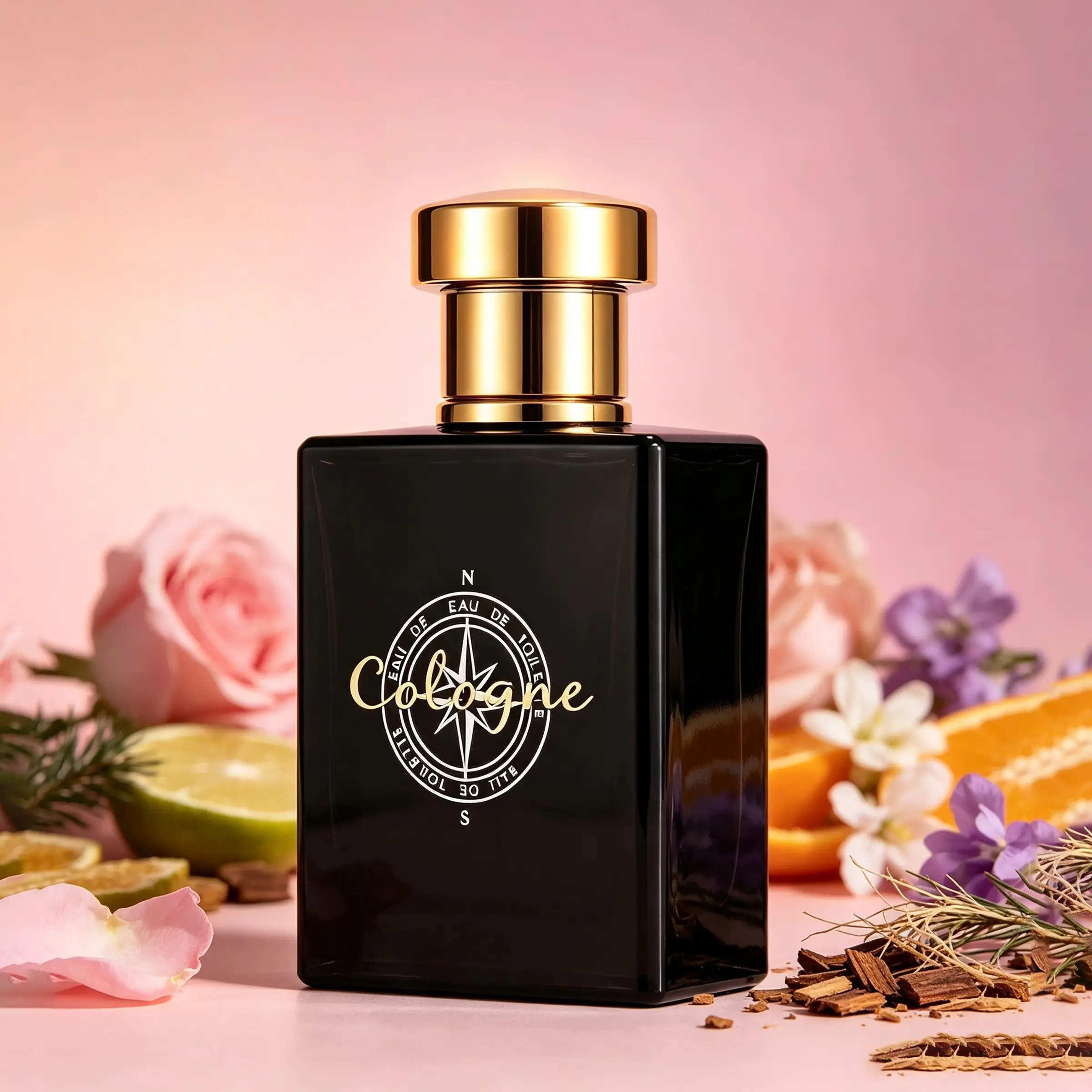 Perfume for Men and Women, Floral Woody Aroma with Bergamot & Rose Top, Orange Blossom & Violet Heart, Cedar & Sandalwood Base, a Soft Elegant Scent for Office or Spring, a Unisex Fragrance Gift of Cologne.