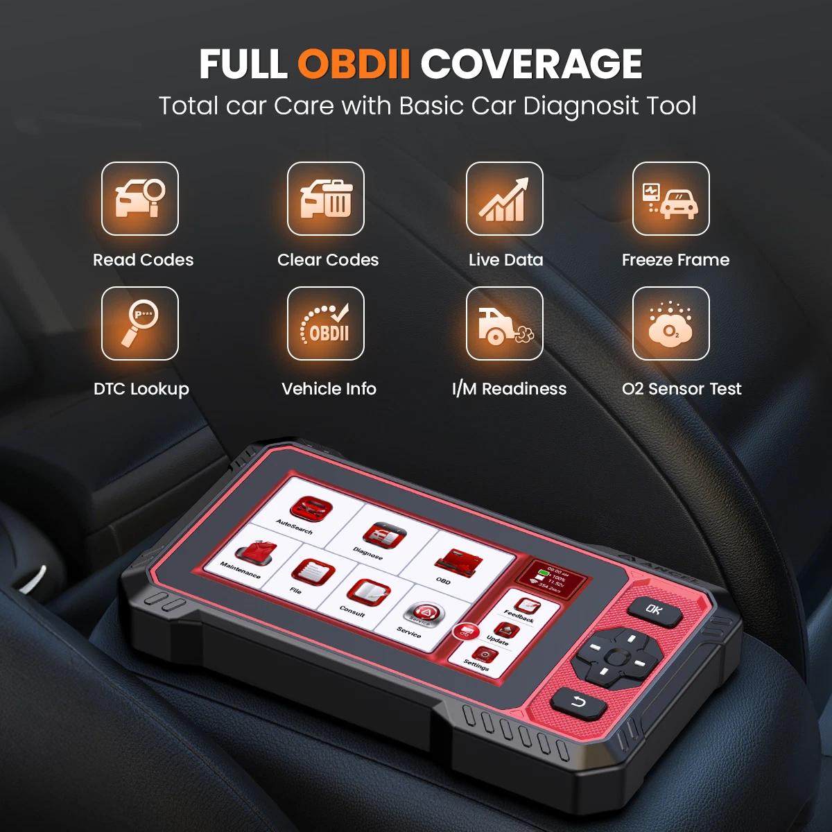 ANCEL DS400 Lite Bi-directional Car Diagnostic Scan Tool OBD2 Scanner ECM/TCM/ABS/SRS Code Reader Scan Tools, 7+ Reset Services Mechanic Tools,FCA AutoAuth,Lifetime Free Update,Car Accessories,Car Stuff,utomotriz escaner para carros ANCEL DS400 Lite Bi-directional Car Diagnostic Scan Tool OBD2 Scanner ECM/TCM/ABS/SRS Code Reader Scan Tools, 7+ Reset Services Mechanic Tools,FCA AutoAuth,Lifetime Free Update,Car Accessories,Car Stuff,utomotriz escaner para carros