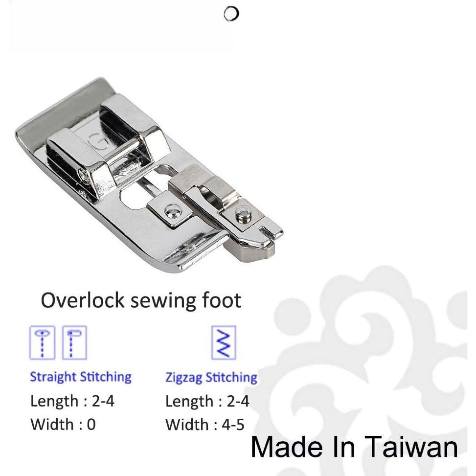 XC3098051 Snap Overcasting Presser Foot (G) Fits for Babylock, , Simplicity, Sewing Machine Alt:BL66-OF, OCF, XE6305101, X51162001, XC3098-031 XC3098051 Snap Overcasting Presser Foot (G) Fits for Babylock, , Simplicity, Sewing Machine Alt:BL66-OF, OCF, XE6305101, X51162001, XC3098-031