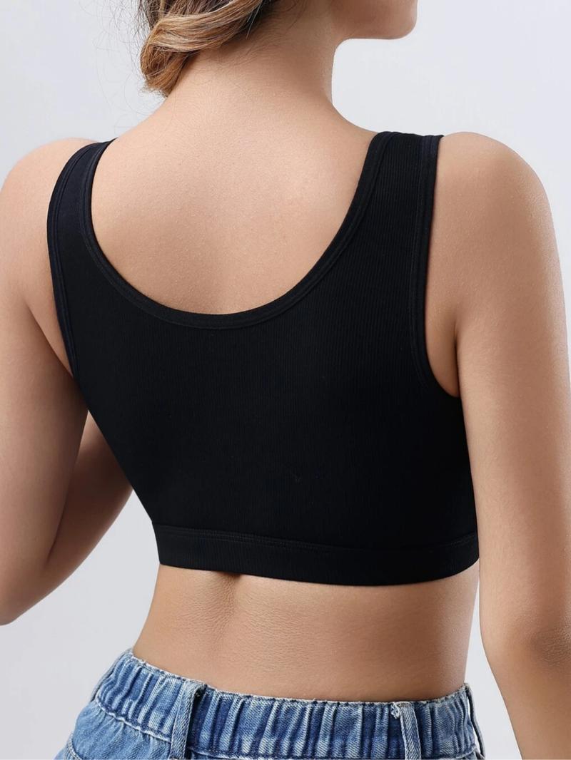 Maternity's Solid Color Removable Nursing Bra, Soft Comfortable Breathable Nursing Bra for Pregnancy & Postpartum, Maternity Underwear for All Seasons, Maternity Bras