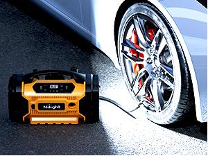 Nilight Portable Air Compressor and 1500mAh Rechargeable Battery, 12V Digital Pump for Car, SUV, Motorcycle, Bicycle Portable Wireless Car Tire Inflator portable air faster air tire pressure Manual Nozzles Vehicle Automotive dealsforyoudays Nilight Portable Air Compressor and 1500mAh Rechargeable Battery, 12V Digital Pump for Car, SUV, Motorcycle, Bicycle Portable Wireless Car Tire Inflator portable air faster air tire pressure Manual Nozzles Vehicle Automotive dealsforyoudays