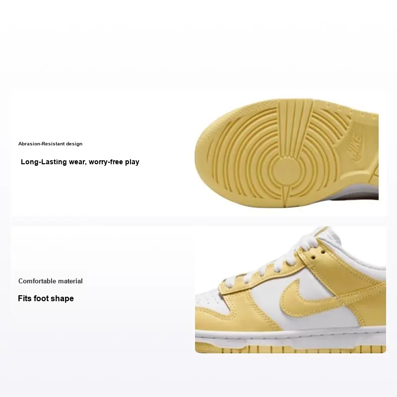 Nike Dunk Low 'White Soft Yellow' FB9109-126