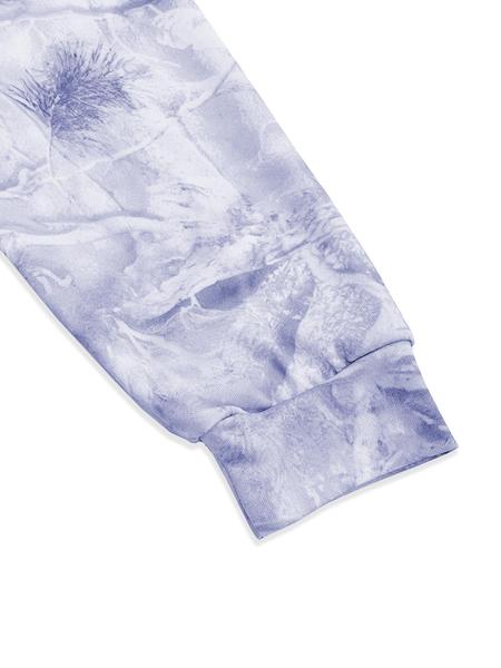 Unisex Casual Branch Print Hoodie, Long Sleeve Loose Fit Pullover, Graduation & Back-To-School Wear, Fall Fashion Streetwear