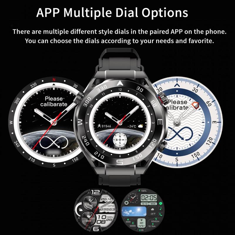 Smart Watch Multiple Sport Mode, Message Reminder, Fitness Wearable, IP67 Waterproof Touch Screen Watch, Sleep Monitoring, Multifunctional Smart Watch with High Battery Life, GPS Bluetooth Call, Back to Scool Gift