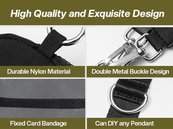 Clip and Go Strap Bag for Phone M/Large Lanyard Crossbody Adjustable and Detachable RFID Wristlet Wallet Valentine's Day gift