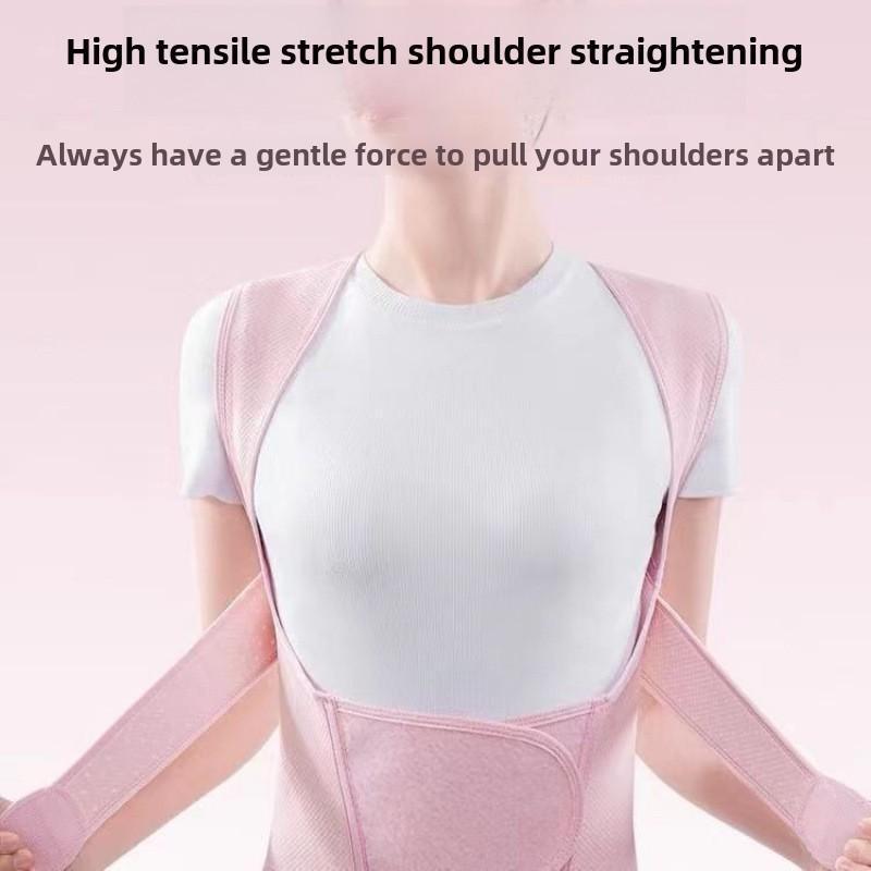 Advanced Back Brace Trainer, Adjustable Back Brace, Youth Posture Corrector Belt, Unisex Posture Support Strap, Ideal for Home Office Use, Enhances Bad Posture