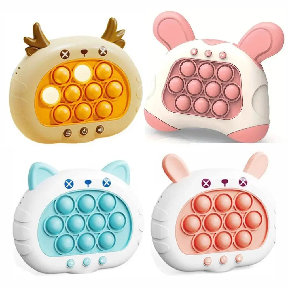 Kids Popular Mole Game Machine Multi-Level Logic Puzzle Toy with Stress Relief Cognitive Training Educational Gift for Children