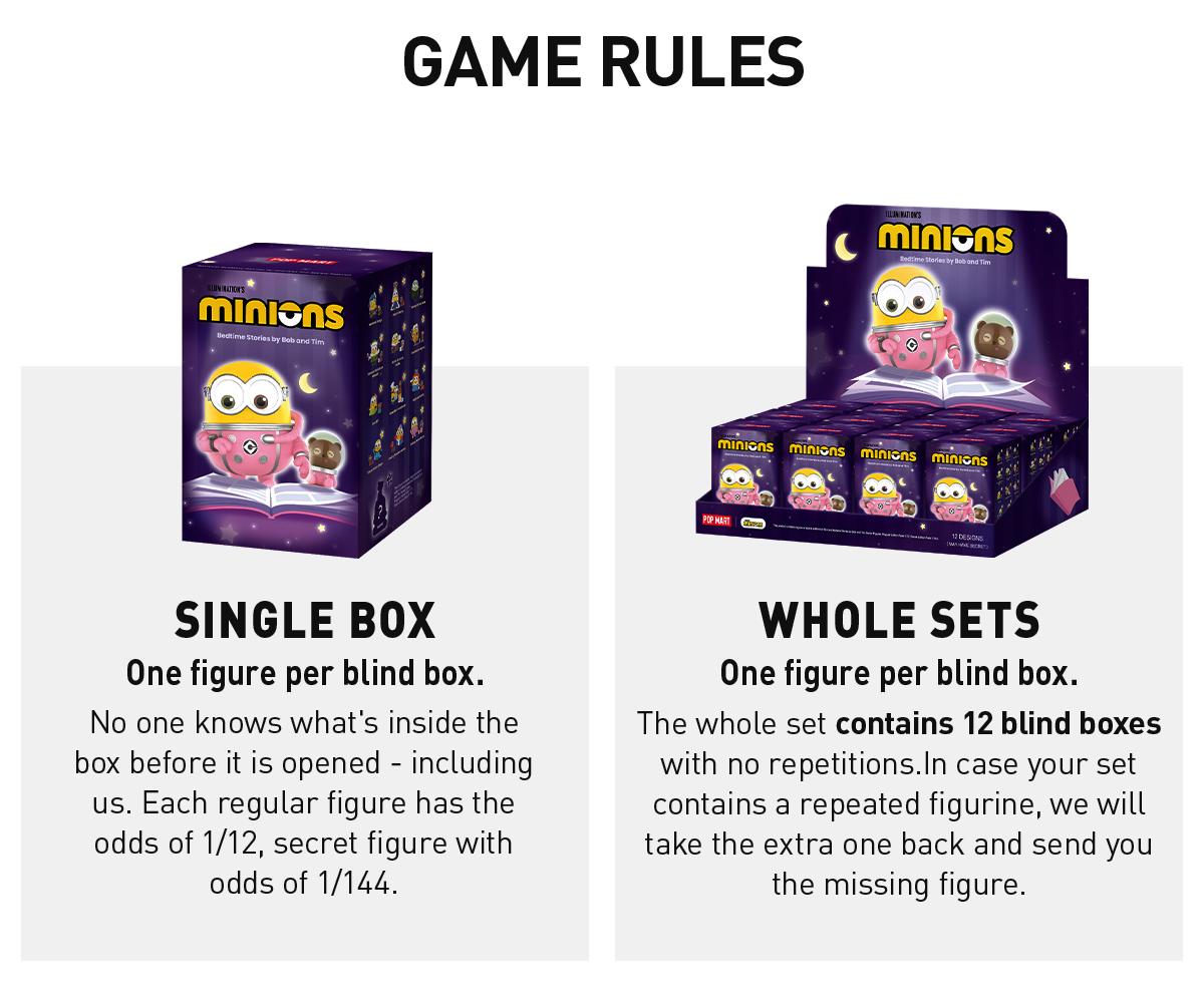 Minions Bedtime Stories by Bob and Tim Series Figures