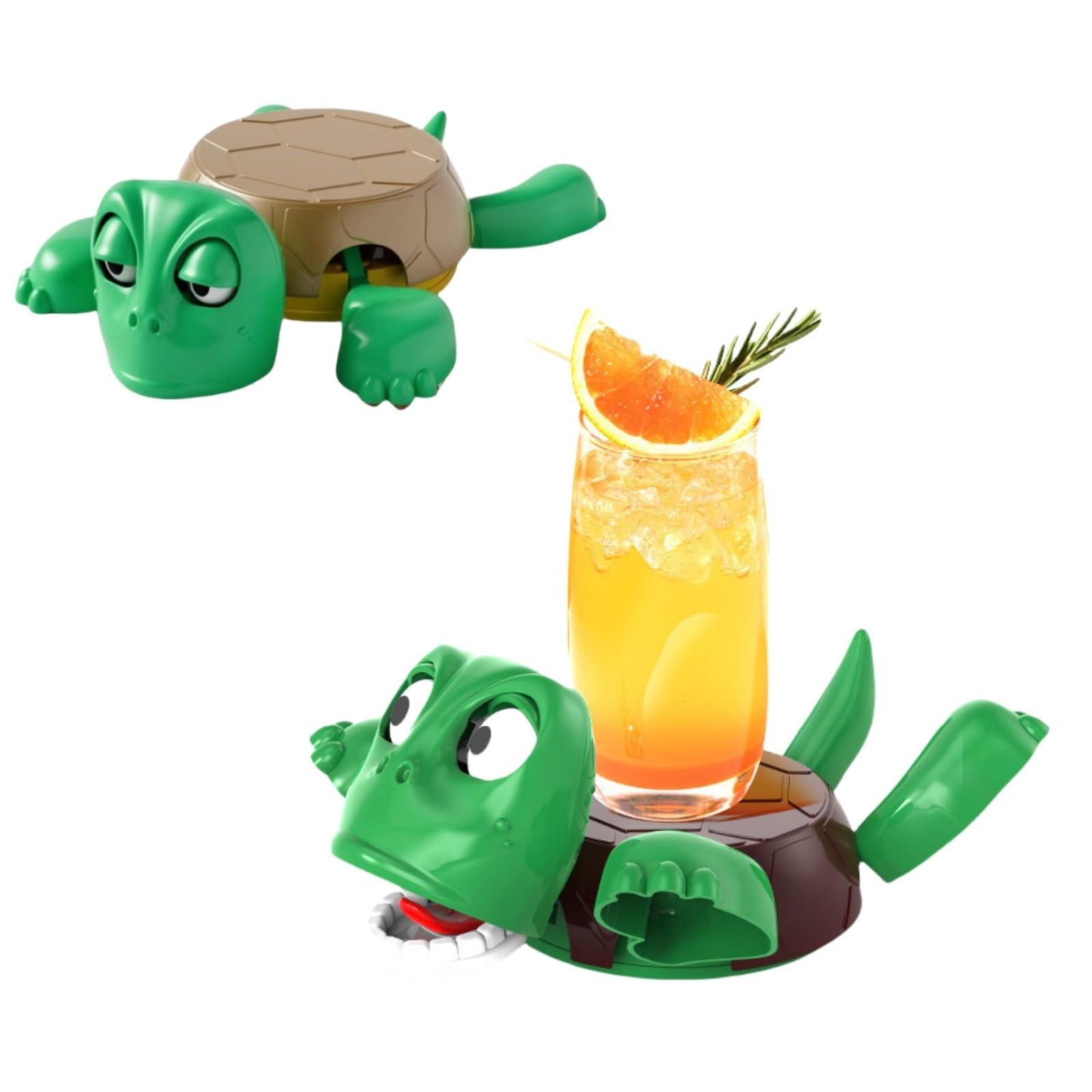 Two-In-One Funny Turtle Phone Stand Coaster, No Installation Desk Decor, Perfect Gift for Turtle Lovers, Party Table Decoration, Humorous Design