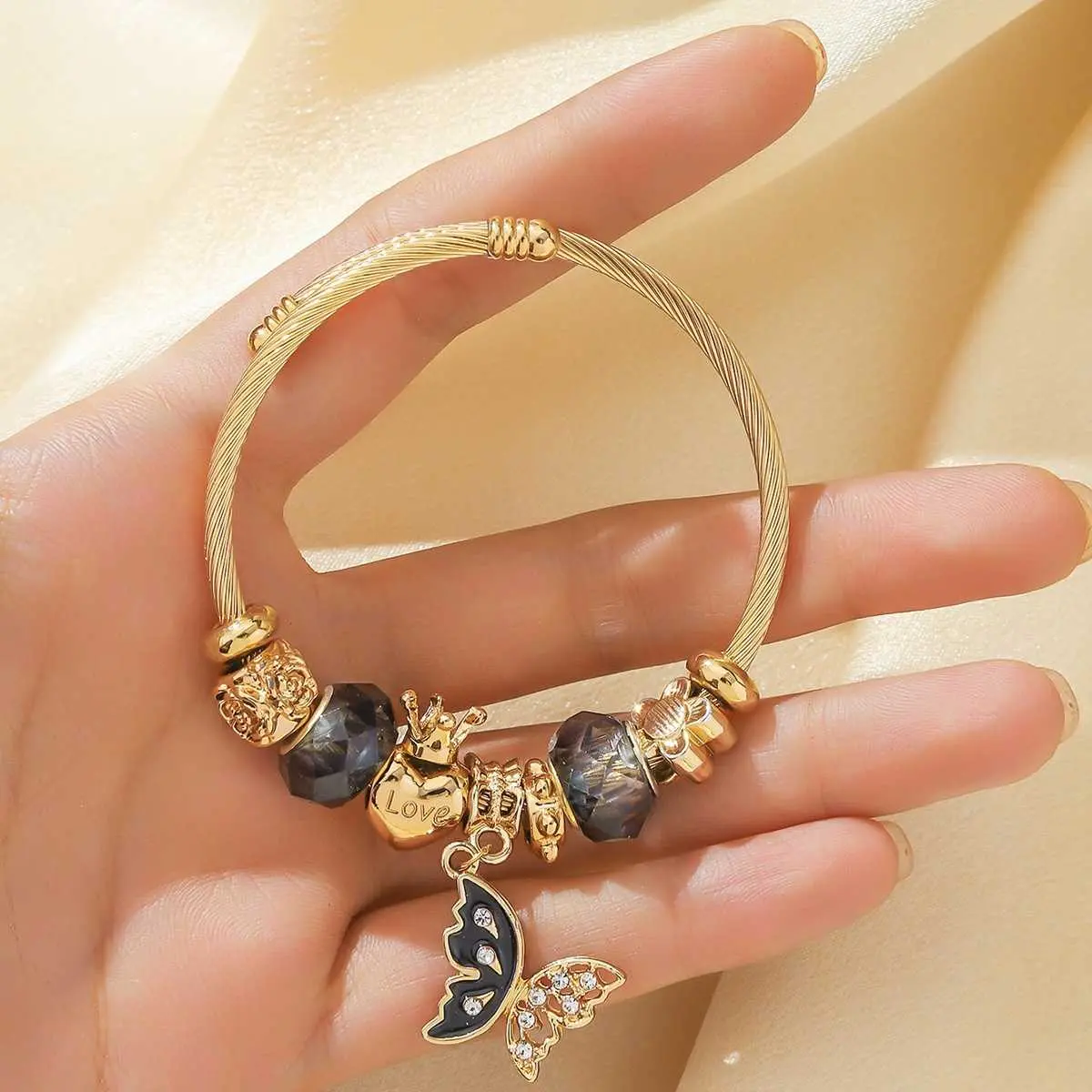 Style Bracelet Bangle Beaded Bracelet Jewelry Dreamcatcher Flower Heart Women's YH260909A23
