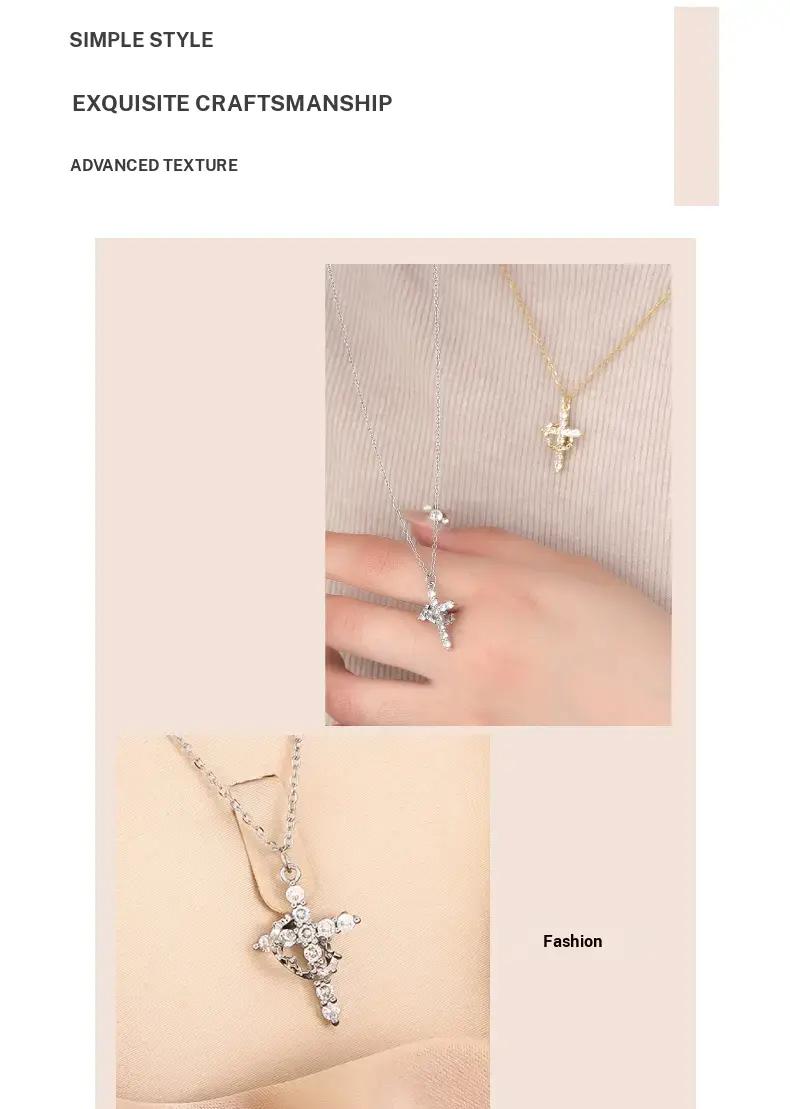 GGIRL Simple Crown Cross Pendant Choker Necklace for Women Men Girls Pretty Crown Cross Jewelry Gift for Daily Party Clothing Decor Trendy All match Exquisite Fashion Accessory Fashion Jewelry Gift for Holiday Haul Christmas Birthdays Anniversaries