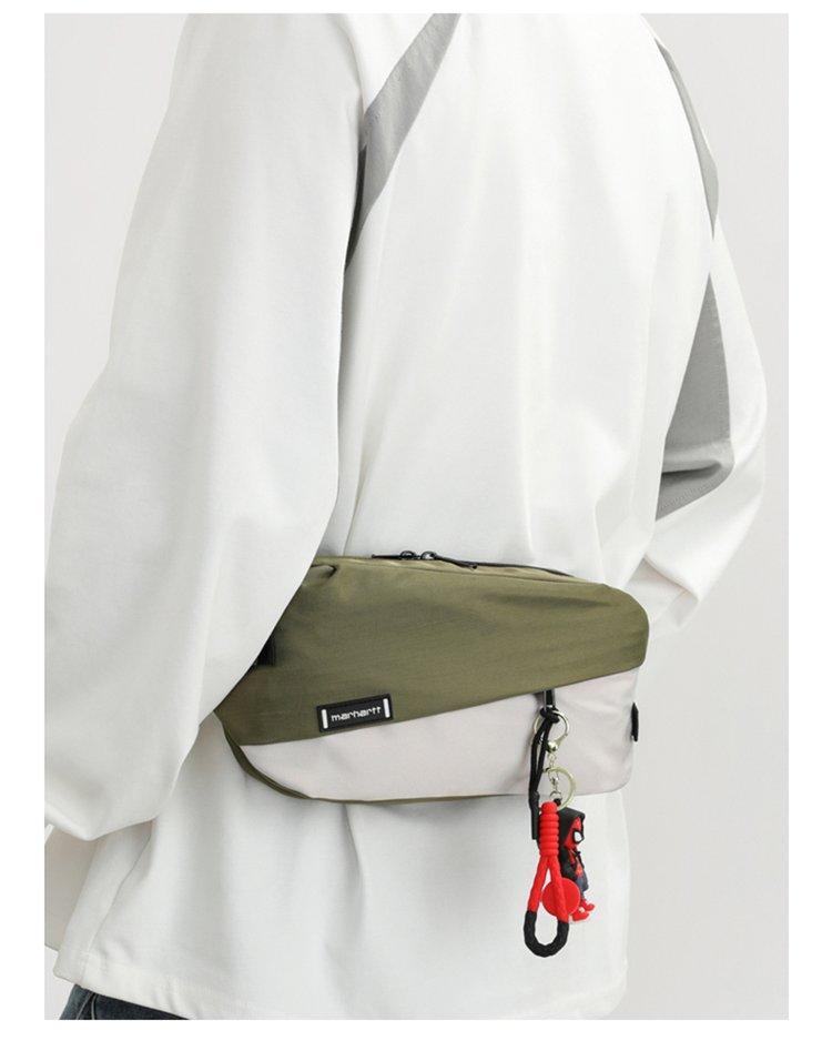 Sling Bag Crossbody Chest Bag, Lightweight Oxford Zip Bag, Waterproof Everyday Travel EDC Essential, TikTok Made Me Buy It