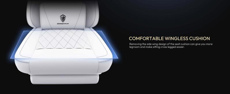 Dowinx Gaming Chair, pocket spring pad, ergonomic computer chair, waist massage and foot pedals for adults, high back gaming chair leather office gaming 300 lb Dowinx Gaming Chair, pocket spring pad, ergonomic computer chair, waist massage and foot pedals for adults, high back gaming chair leather office gaming 300 lb