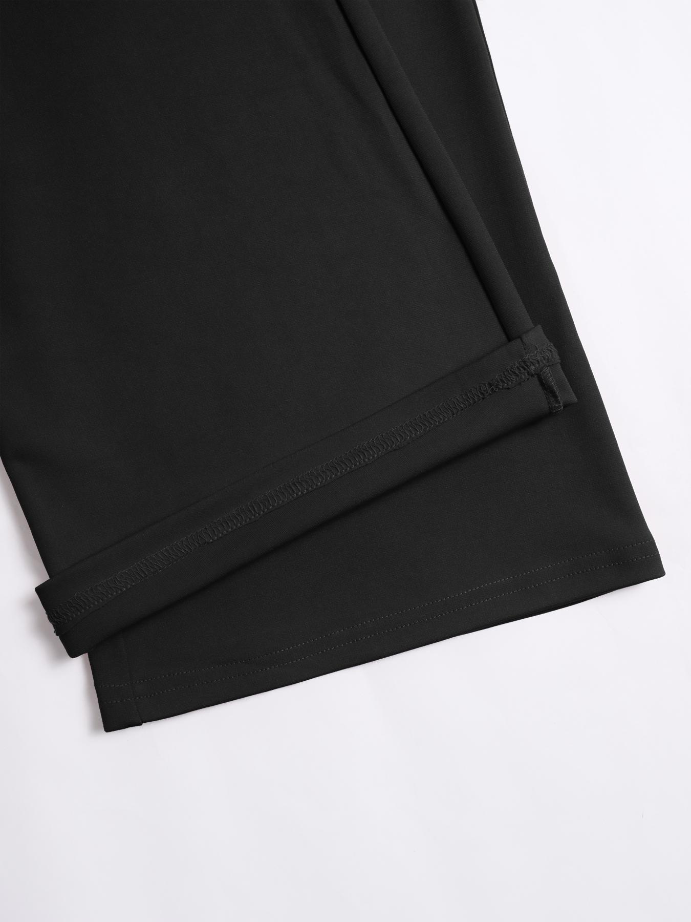 Women's Two-Piece Suit Set, Irregular Button Blazer Jacket & Long Pants, Stylish Ladies', Chic, Womenswear, Perfect for Office & Casual Wear