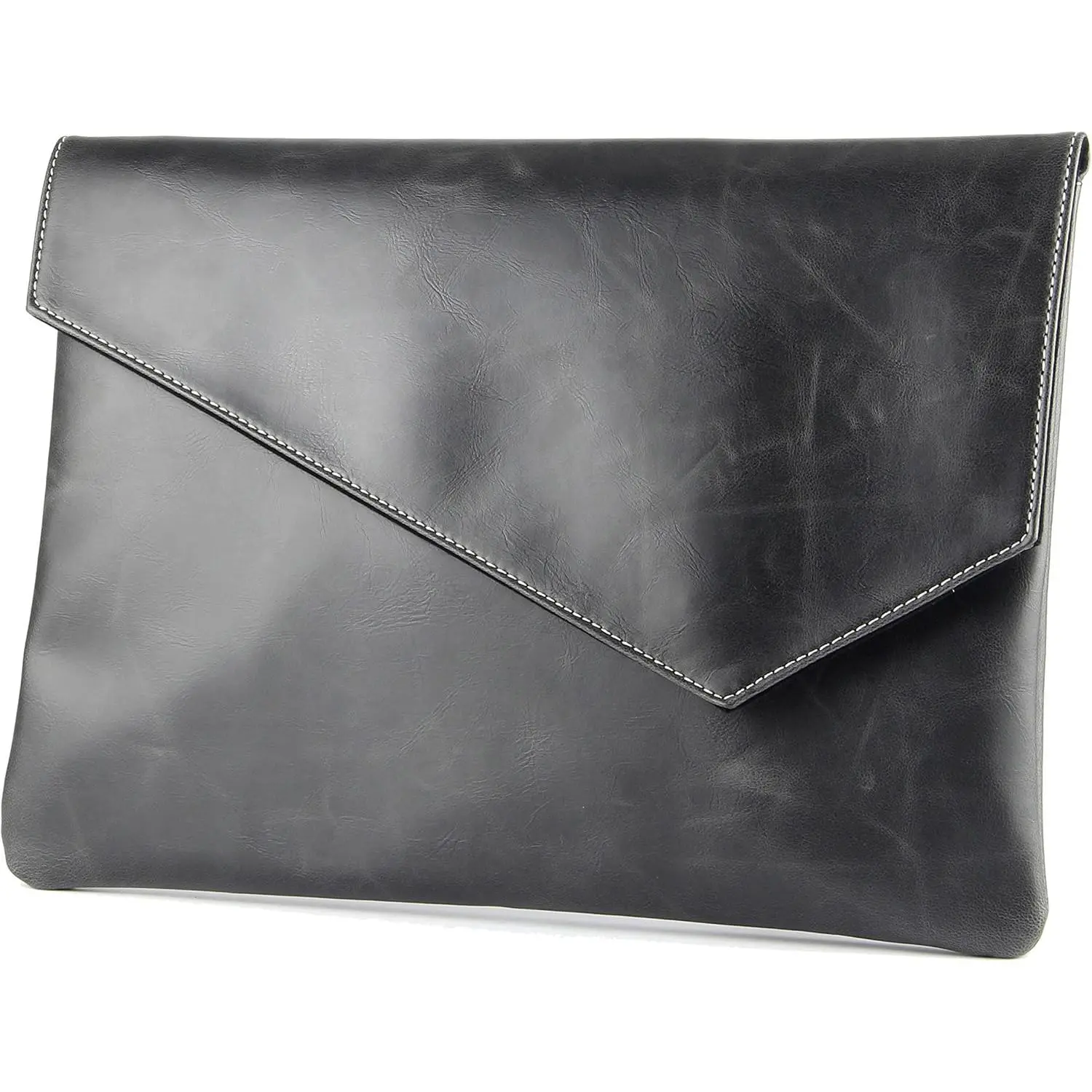 Pu Leather Clutch A4 Envelope File Bag