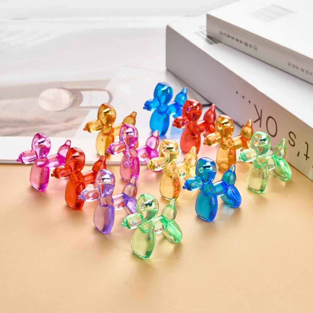 30pcs Mini Resin Dog Figurines, Random Design DIY Handmade Decorations, Christmas New Year Gifts, Home Office Desk Ornaments