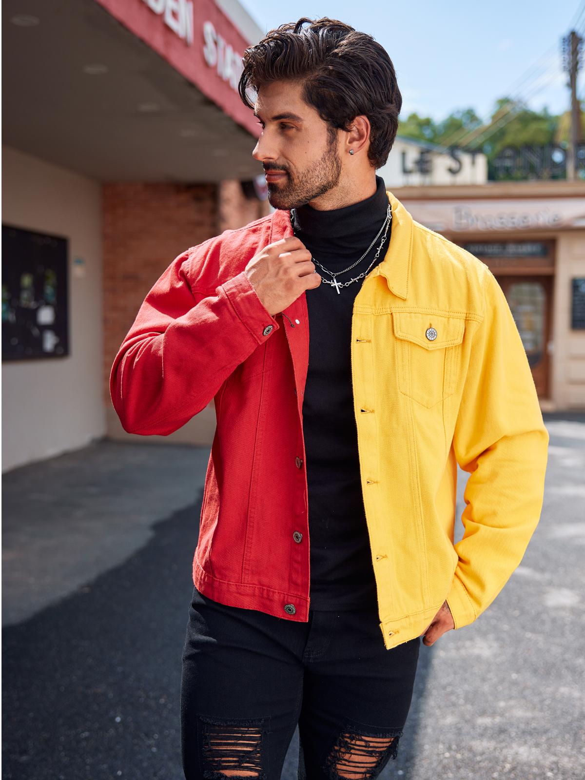 LONGBIDA Men Slim Fit Lightweight Long Sleeve Pullover Top Turtleneck T-Shirt  Fashion Menswear Basic